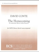 Homecoming by Conte David Stirling Walker John for SATB divisi a cappella