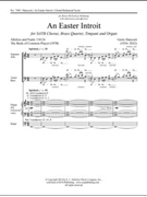 An Easter Introit (Choral Score)