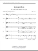 Consecration by Parker Alice Ridley Havergal Frances for SATB