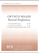 Beauty Of The Earth by Walker Gwyneth Pierpoint Folliot S. for SATB