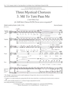 Me To Tere Paas Me /fr 3 Mystical Chorus by Sametz Steven Kabir for SAB semi-chorus/SATB