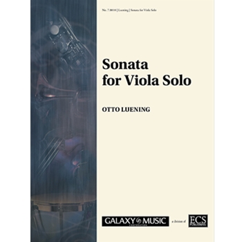 Sonata for Viola Solo