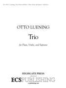 Trio (Score & Parts)