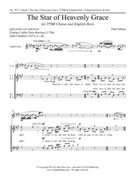 Star of Heavenly Grace by Gibson Paul Chandler John|Coffin Charles for TTB/TBB/TTBB