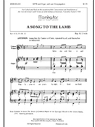 A Song to the Lamb