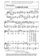 Lamb of God / Communion Song