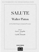 Salute by Piston Walter - EngelkeLuis C.|SchmidtCarl B. - for Trumpet Quartet