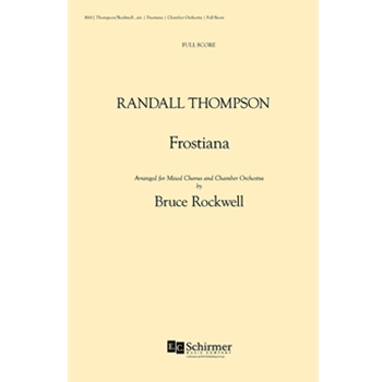 Frostiana - Reduced Orchestral Score by Thompson Randall for Reduced Orch Score