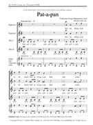 Patapan by Conte David - Conte David - for SSA/SSAA a cappella