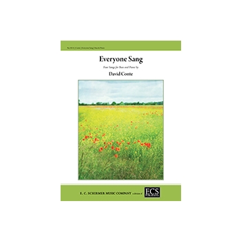 Everyone Sang - Bass and Piano by Conte David for Bass and Piano