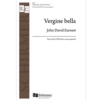 Vergine bella by Earnest John David for SATB a cappella