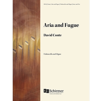 Aria and Fugue by Conte David for Cello and Organ