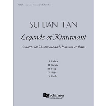 Legends of Kintamani: Concerto for Violoncello Solo and Orchestra (Cello/Piano Score and Part)