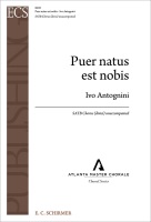 Puer natus est nobis by Antognini Ivo for SATB divisi a cappella
