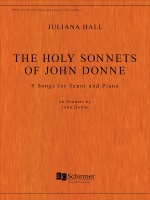 Holy Sonnets of John Donne The by Hall Juliana for Tenor