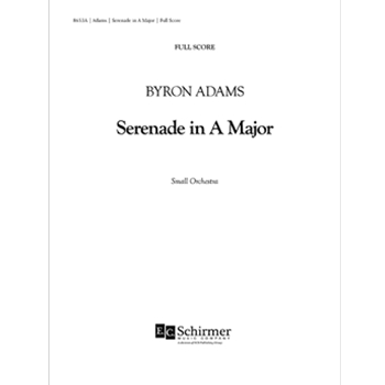 Serenade in A Major (Additional Orchestra Score)