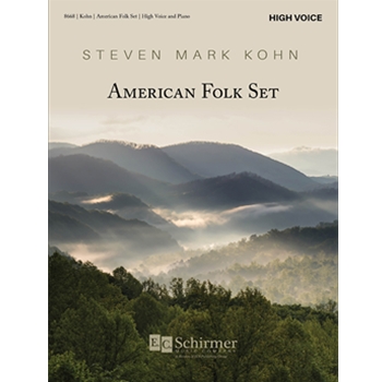 American Folk Set - High Voice by Kohn Steven Mark for High Voice and Piano