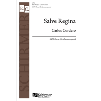 Salve Regina by Cordero Carlos for SATB divisi a cappella