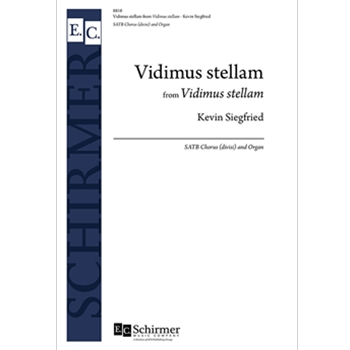 Vidimus Stellam from Vidimus Stellam by Siegfried Kevin for SATB divisi and Organ