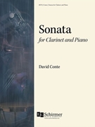 Sonata for Clarinet and Piano by Conte David for Clarinet and Piano