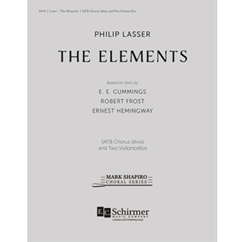 The Elements  (Full/Choral Score)