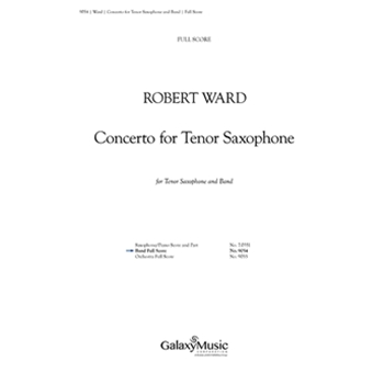Concerto for Tenor Saxophone and Band (Additional Band Score)