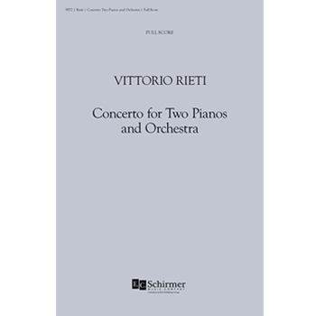Concerto for Two Pianos and Orchestra (Additional Full Score)