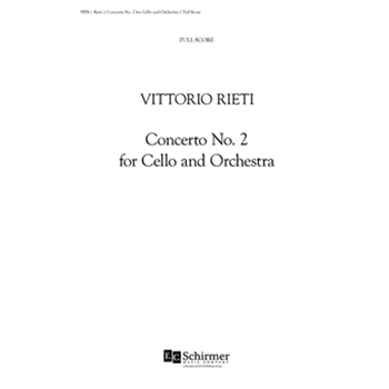 Concerto No. 2 for Cello and Orchestra (Additional Full Score)