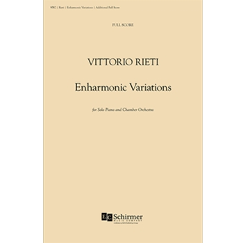 Enharmonic Variations (Additional Variazione Enharmoniche) (Additional Full Score)