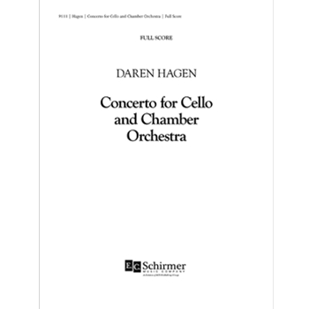 Concerto for Cello and Chamber Orchestra (Additional Full Score)