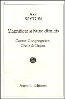 Magnificat & Nunc Dimittis by Wyton Alec for SATB Congregation Cantor