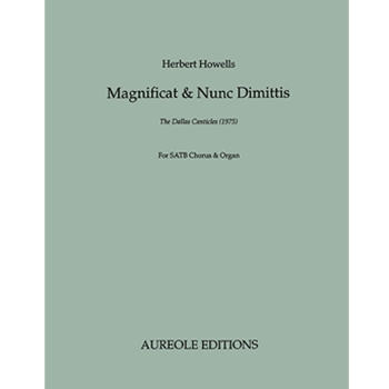 Magnificat & Nunc Dimittis (Dallas Canticles) by Howells Herbert for SATB