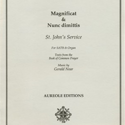 Magnificat & Nunc Dimittis - St. John's Service by Near Gerald for SATB