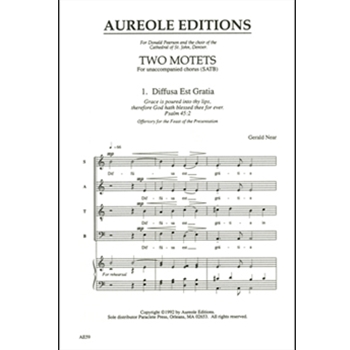 Two Motets by Near Gerald for SATB a cappella