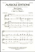 Two Carols by Near Gerald for SATB