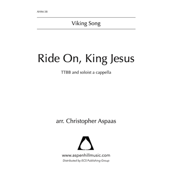 Ride On, King Jesus