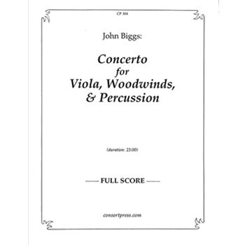 Concerto for Viola, Woodwinds, & Percussion