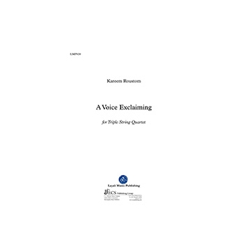 A Voice Exclaiming (Full Score)