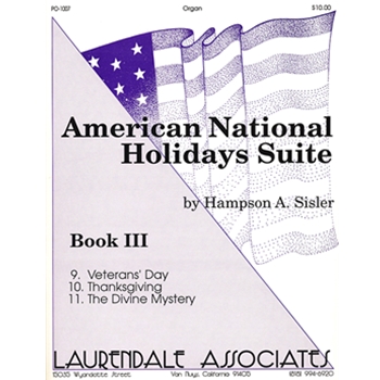 American National Holidays Suite - Book III
