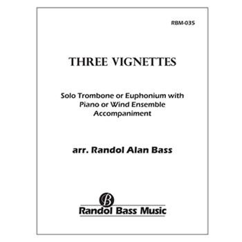 Three Vignettes (Trombone/Piano Score)