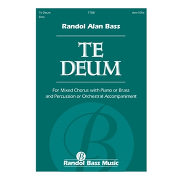 Te Deum (Choral Score)