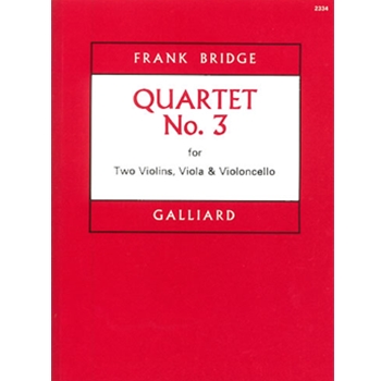 String Quartet No. 3. (Score)