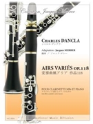 Air Varies Opus 118 by Dancla Charles - Merrer Jacques - for Eb Clarinet
