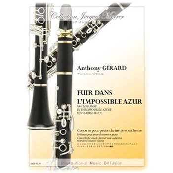 FUIR DANS L'IMPOSSIBLE AZUR POUR PETITE CLARINETTE & PIANO