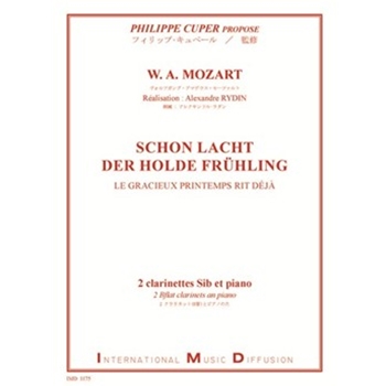 SCHON LACHT DER HOLDE FRUHLING LE GRACIEUX PRINTEMPS RIT DEJA