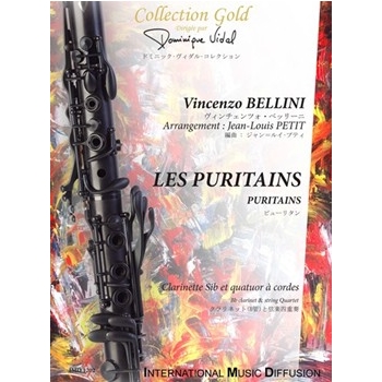 LES PURITAINS CLARINETTE SIB ET QUATUOR A CORDES