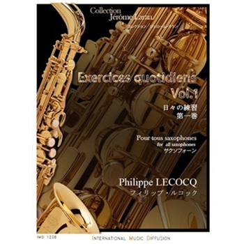 EXERCICES QUOTIDIENS VOL 1 POUR TOUS LES SAXOPHONES