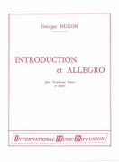 Introduction Et Allegro by Hugon Georges for Trombone