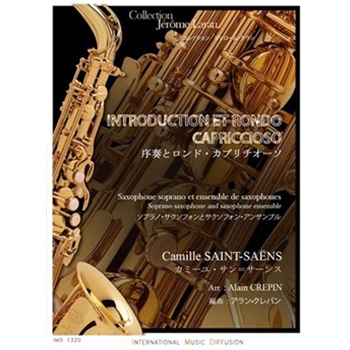 INTRODUCTION ET RONDO CAPRICCIOSO OP 28 POUR SAXOPHONE SOPRANO & ENSEMBLE DE SAXOPHONES