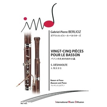 DESINVOLTE EXTRAIT DES 25 PIECES POUR LE BASSON